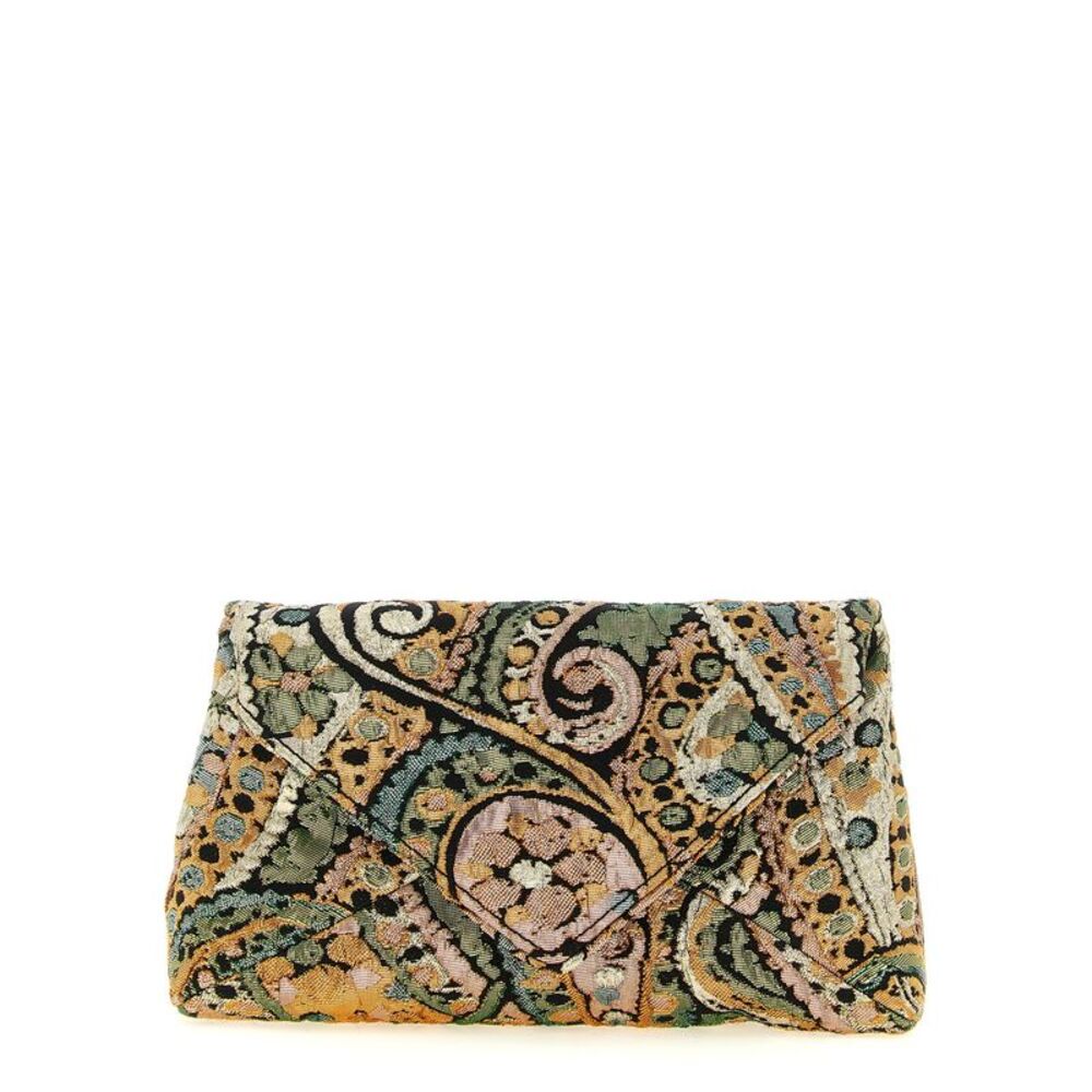 Dries Van Noten Multicolor Acetate Clutch Women's Bag